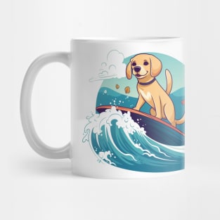 Surfing Pooch Mug